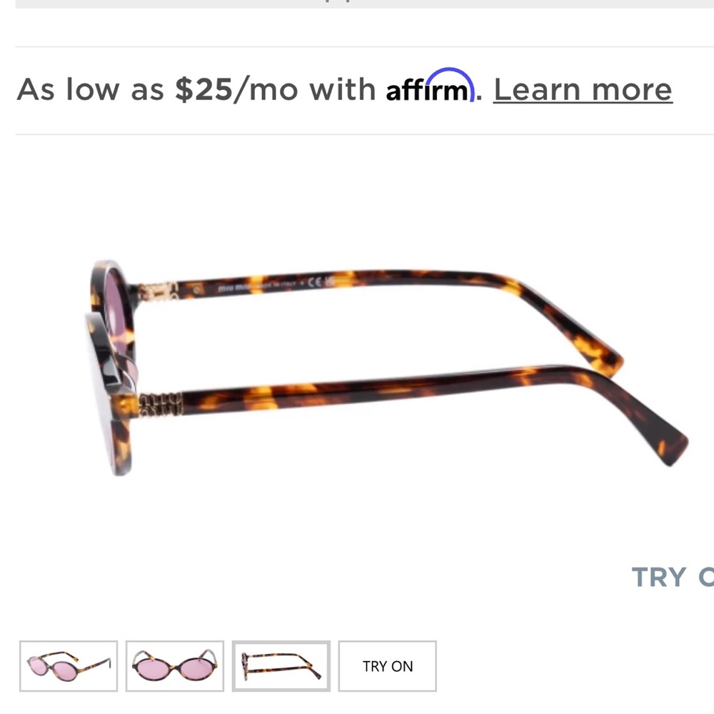 Miu miu sunglasses - Picture 3 of 5